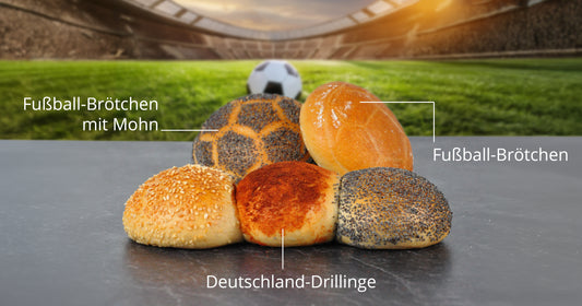 Fußball-Brötchen