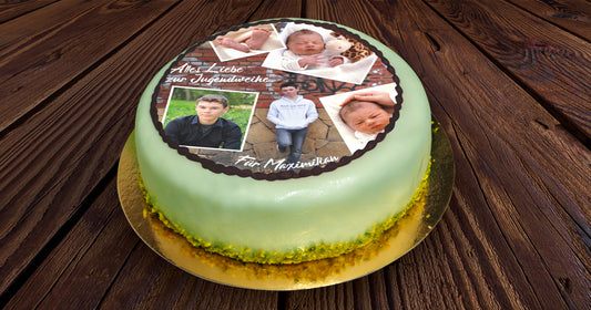 Individuelle Fototorten für Jugendweihen & Konfirmationen