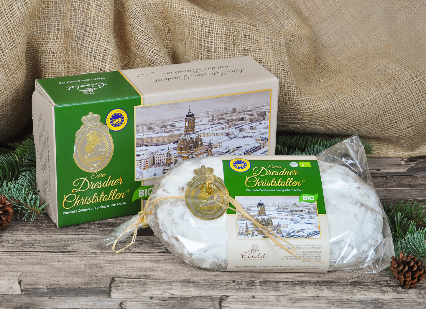 Dresdner Christstollen Bio