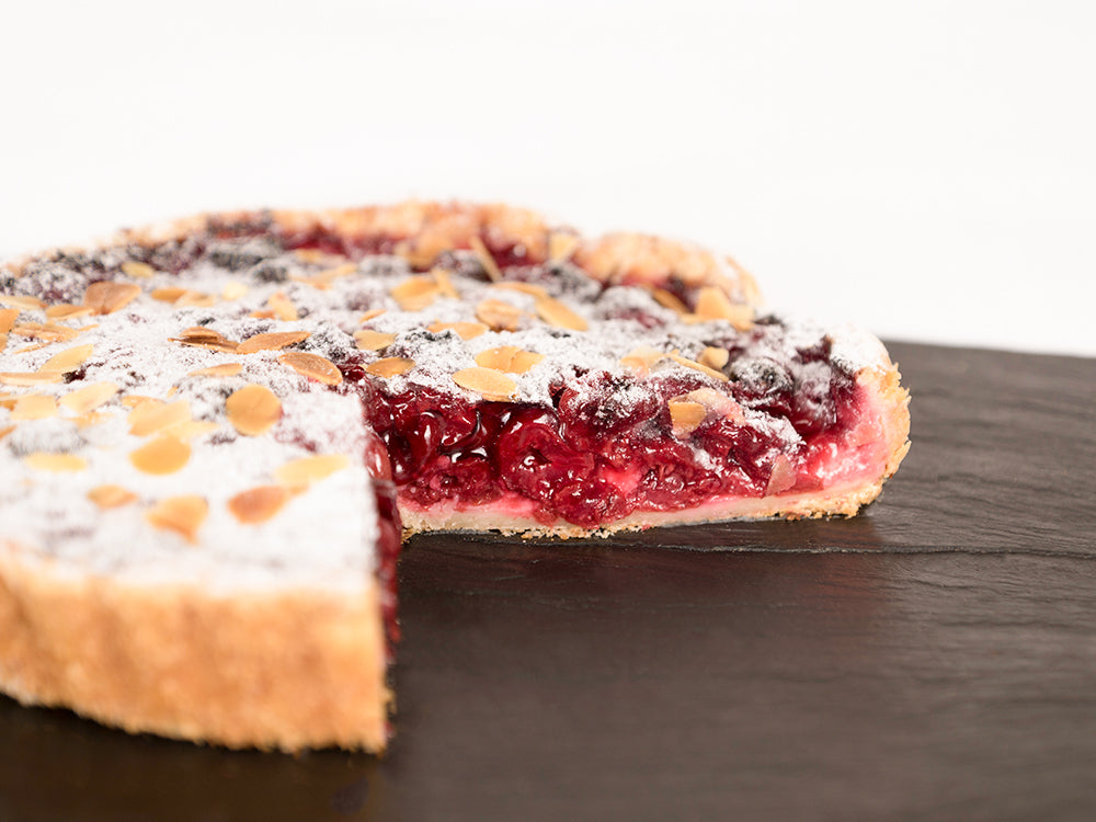 Sauerrahm-Kirschtarte