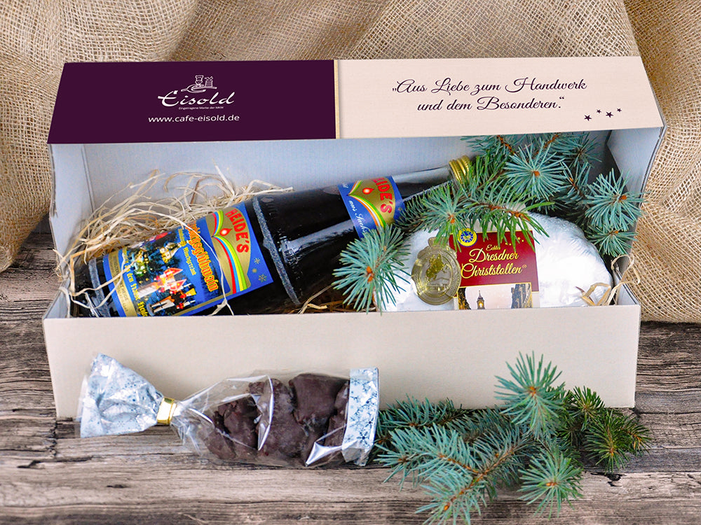 Premium Weihnachtsgeschenk Gebäck & Glühwein