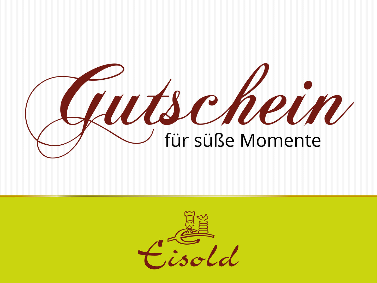 Geschenkgutschein Onlineshop