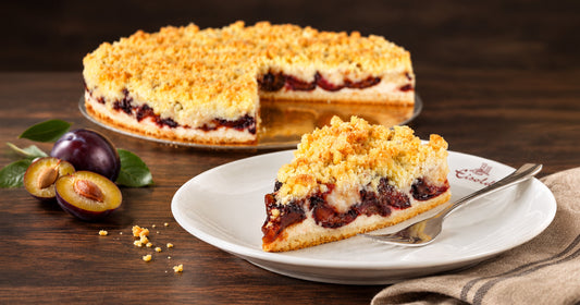 Köstlicher Pflaumenkuchen