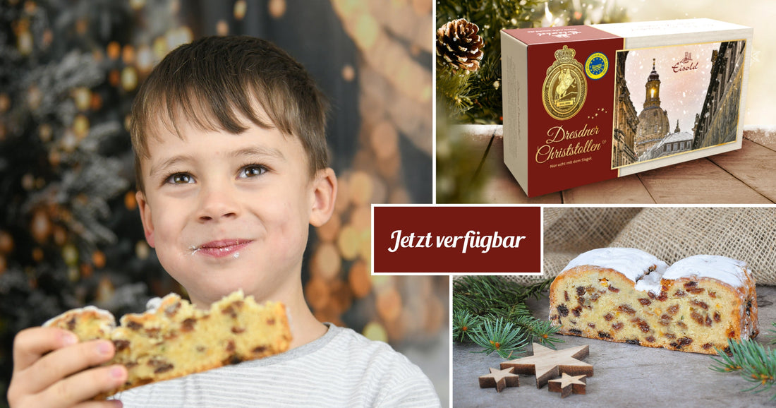 Leckere Christstollen ab sofort verfügbar
