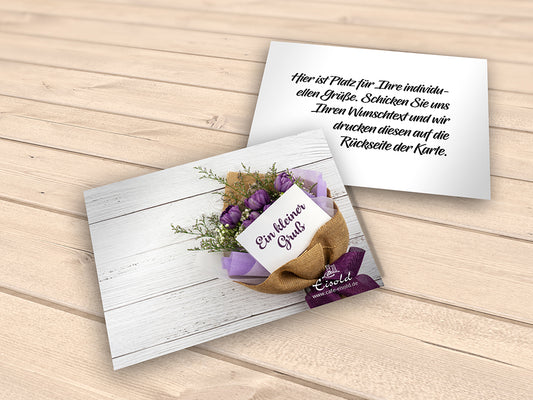 Grußkarte neutral mit Ihrem Wunschtext