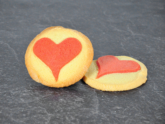 Herz-Sandtaler im Doppelpack