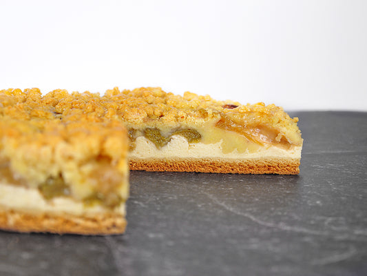Rhabarber-Streuselkuchen